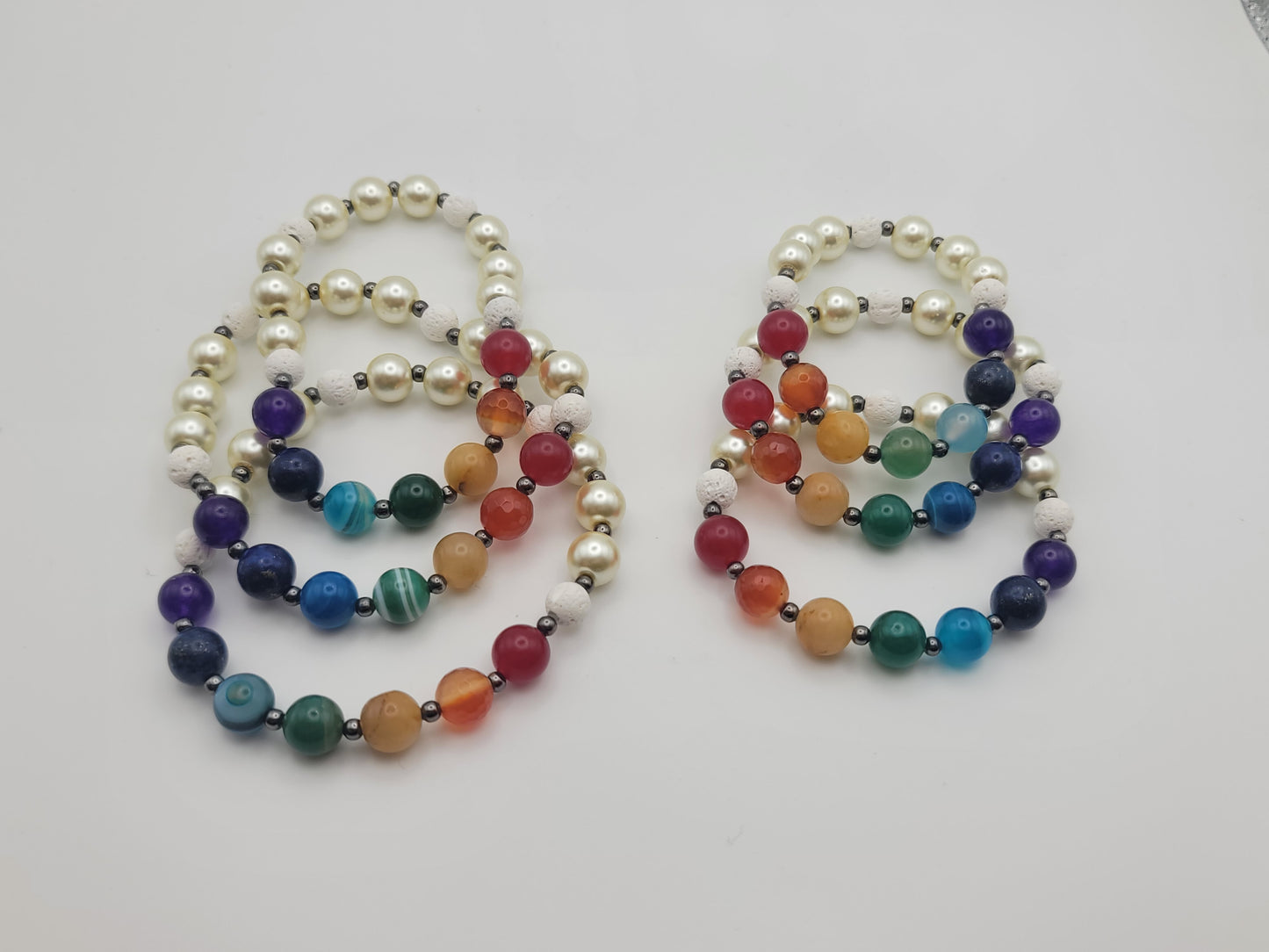 Chakra stretch bracelet