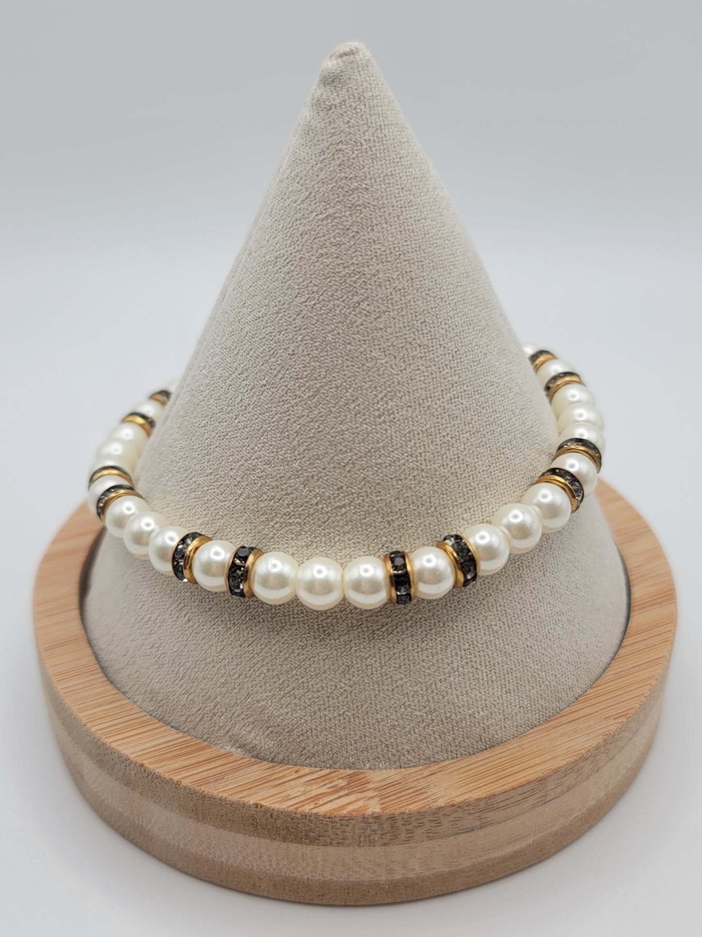 pearl stretch bracelet