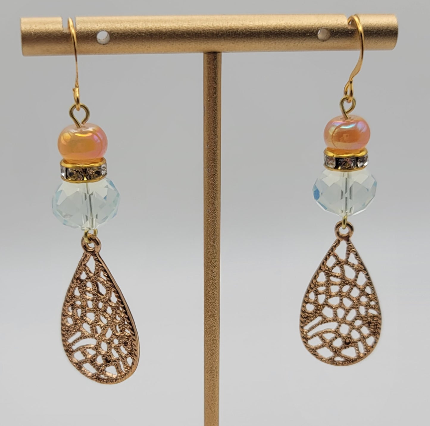 Gold Filigree Earrings